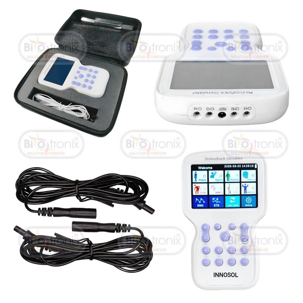 KM-580 Professional EMG Biofeedback Stimulator with PC Connectivity and Data Reports