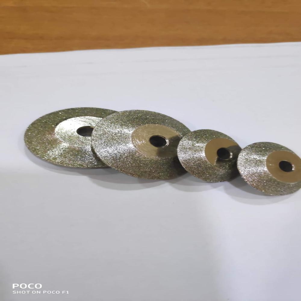 Diamond Grooving Wheels - Abrasive Grit Size: 30/40 Grit