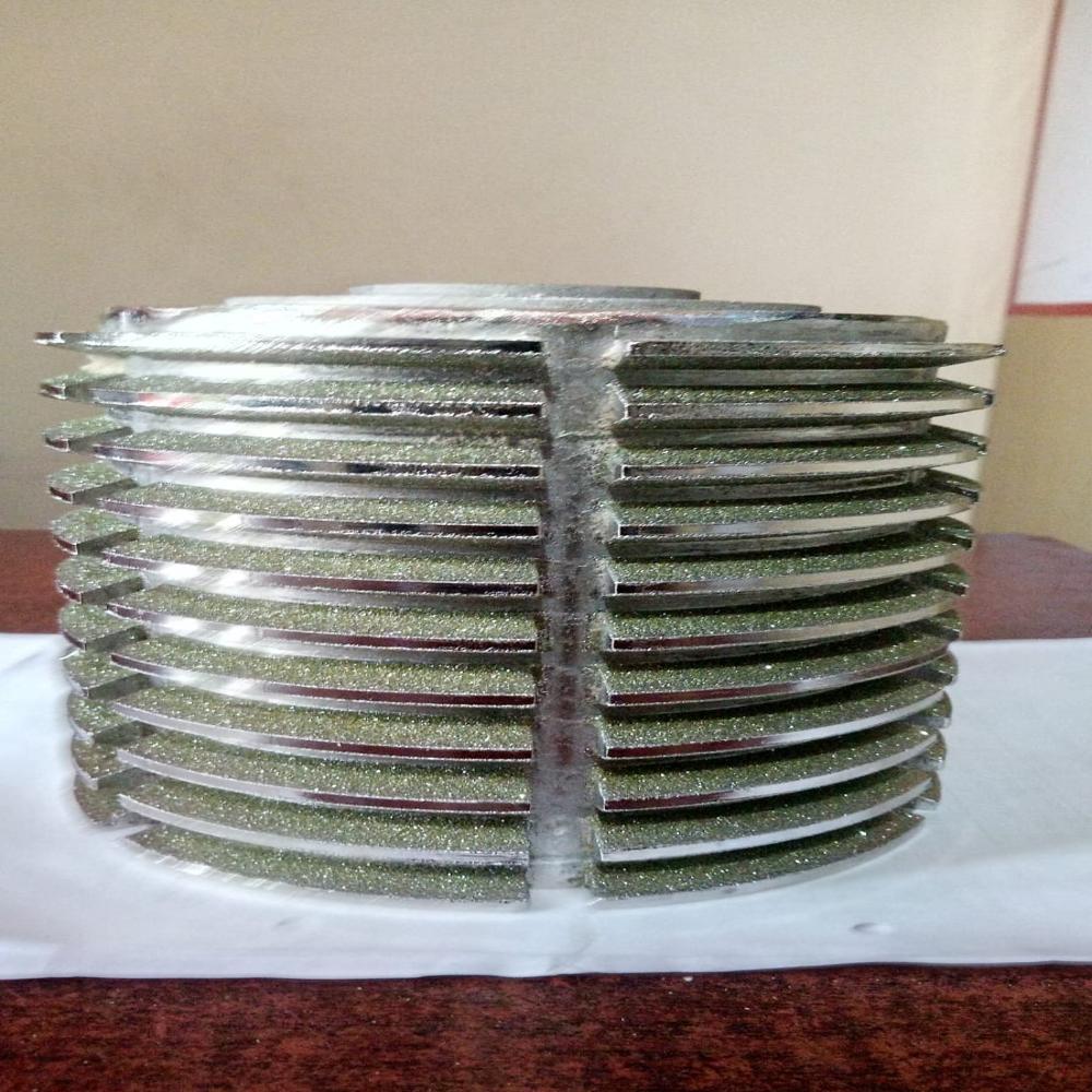 Diamond Belt Grinding Wheel - Abrasive Grit Size: 30/40 Grit