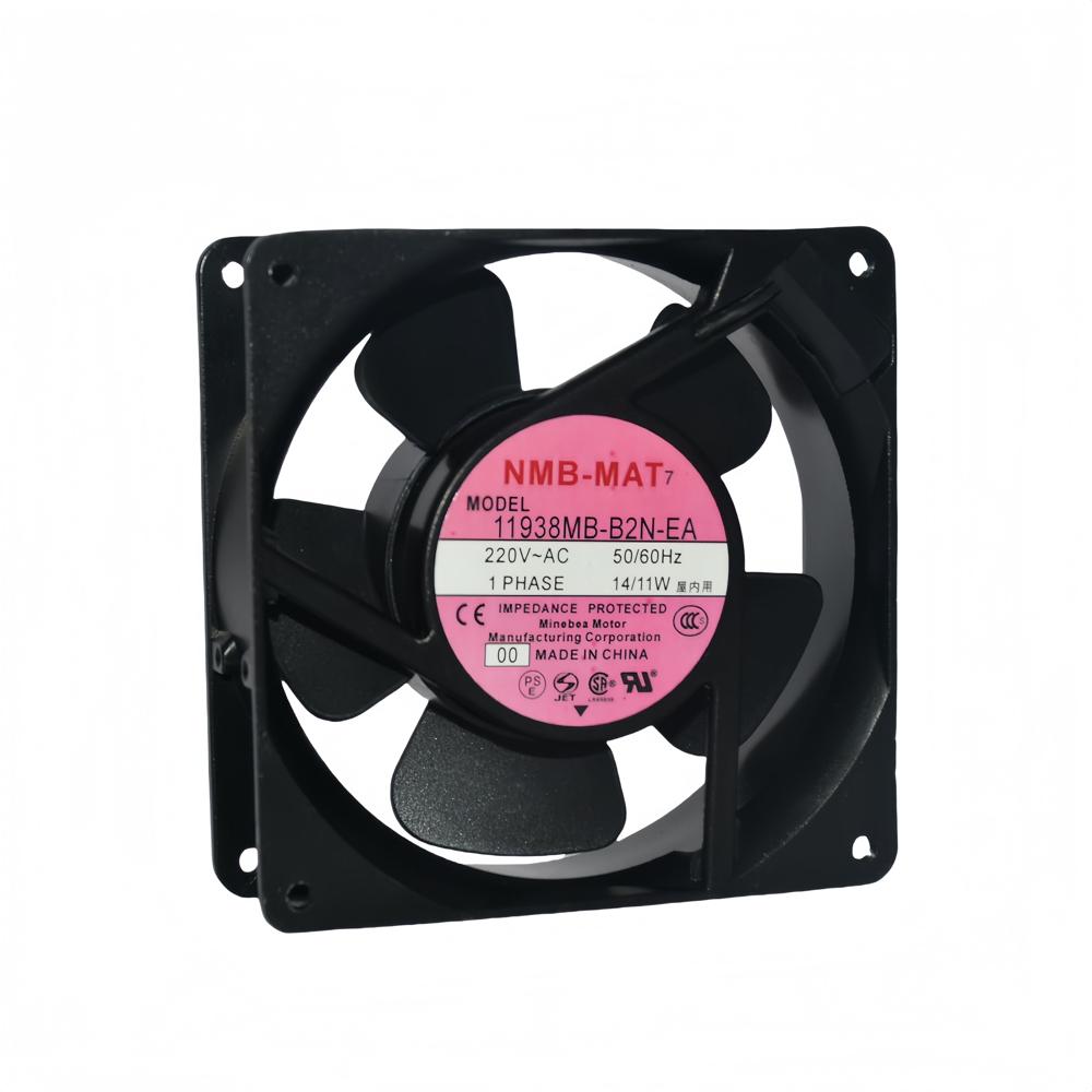 NMB-MAT 11938MB-B2N-EA 220V 12038mm High Temperature Ball Bearing Fan Cooling Fan