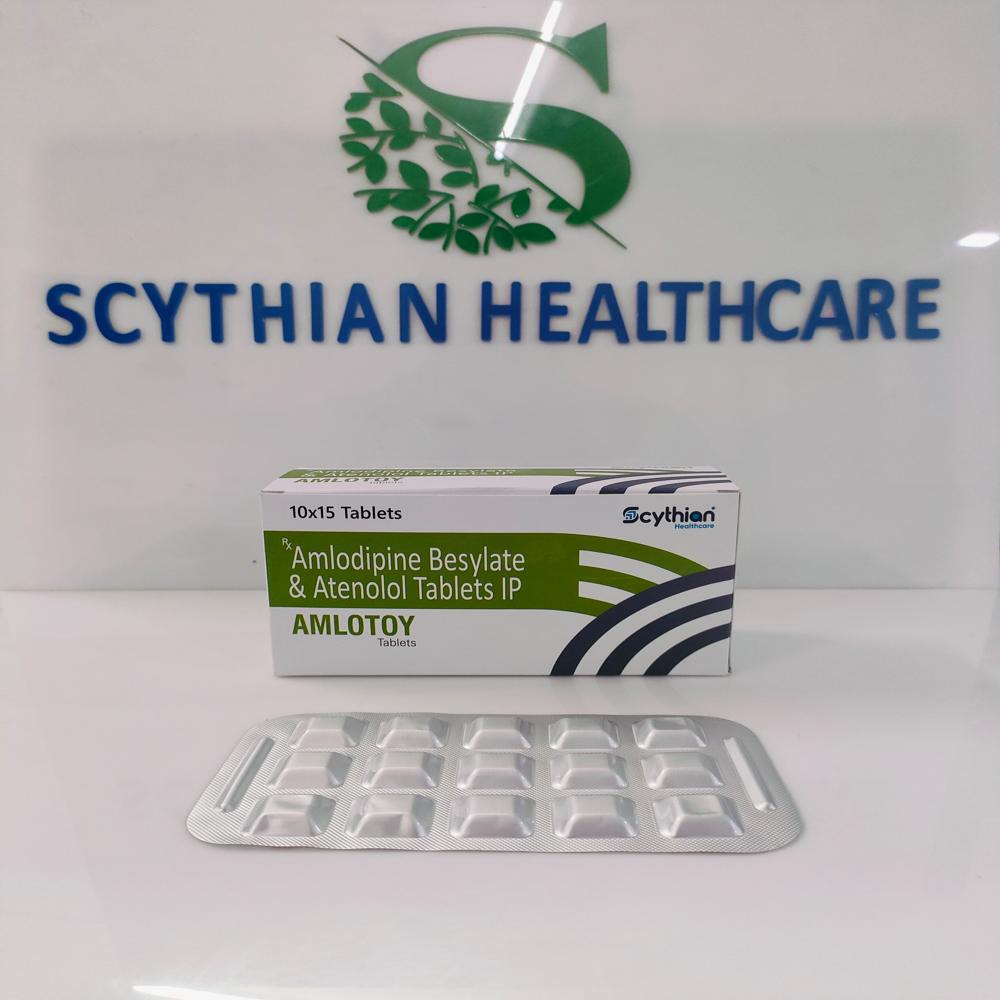 AMLODIPINE 5MG + ATENOLOL  50MG TABLET