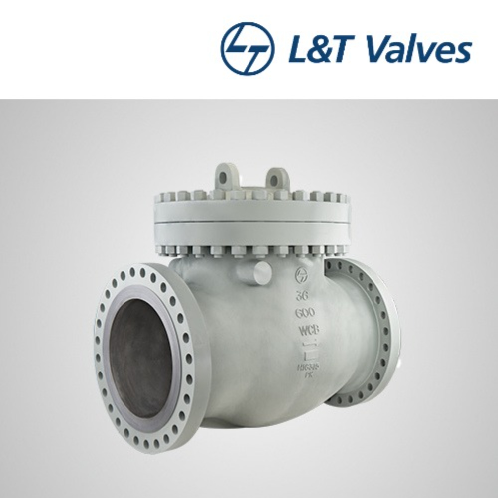 L&T Cast Steel Wcb Check Valve Class 600 Ln6F-8 / 763-8 - Application: Industrial