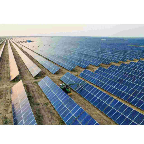100KW Aluminium Commercial Photovoltaic Solar Power Plant
