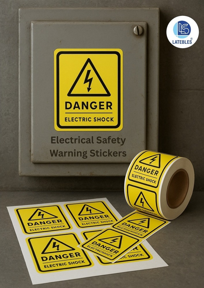Electrical Safety Warning Stickers