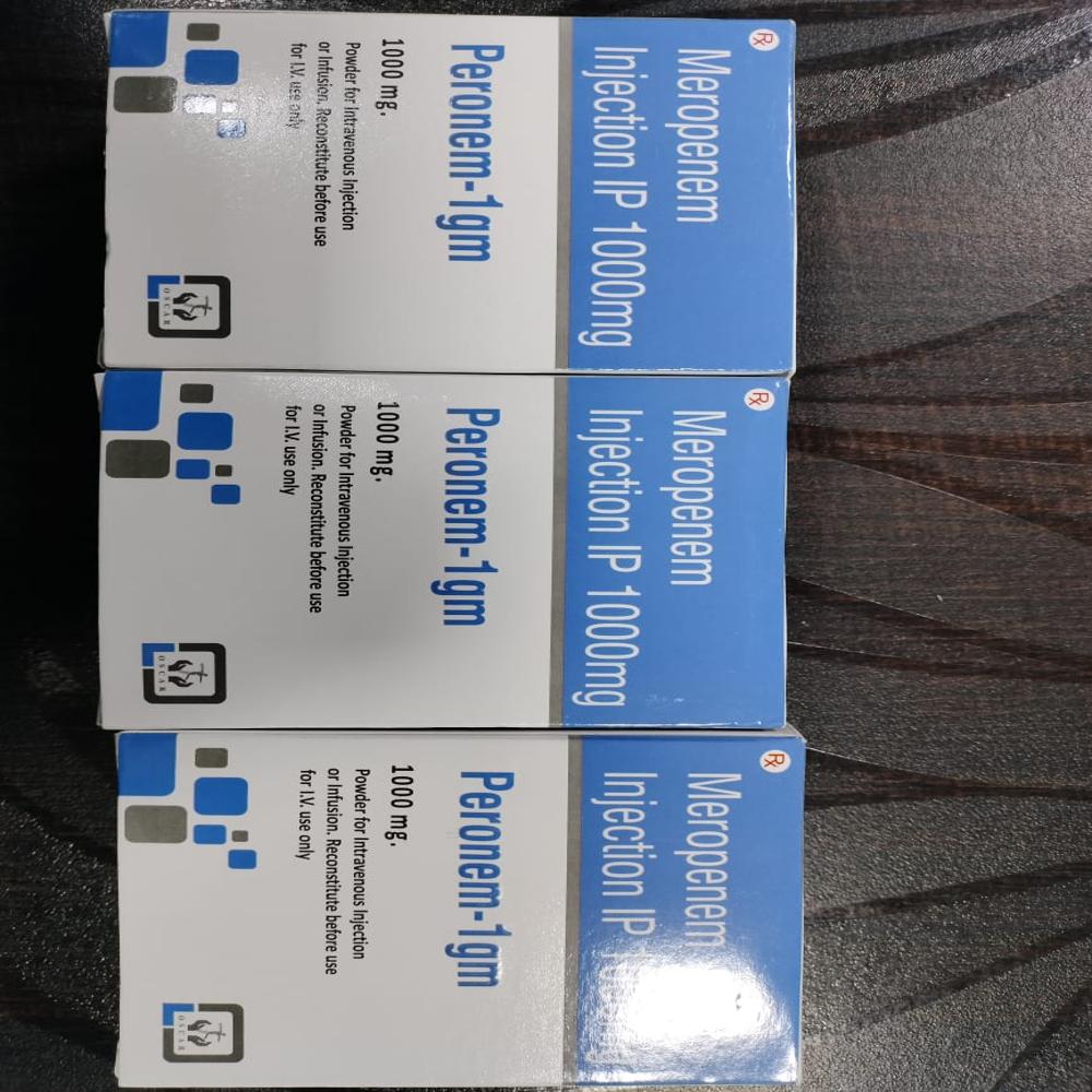 Meropenem Injection Ip 1000 Mg - Recommended For: Doctor