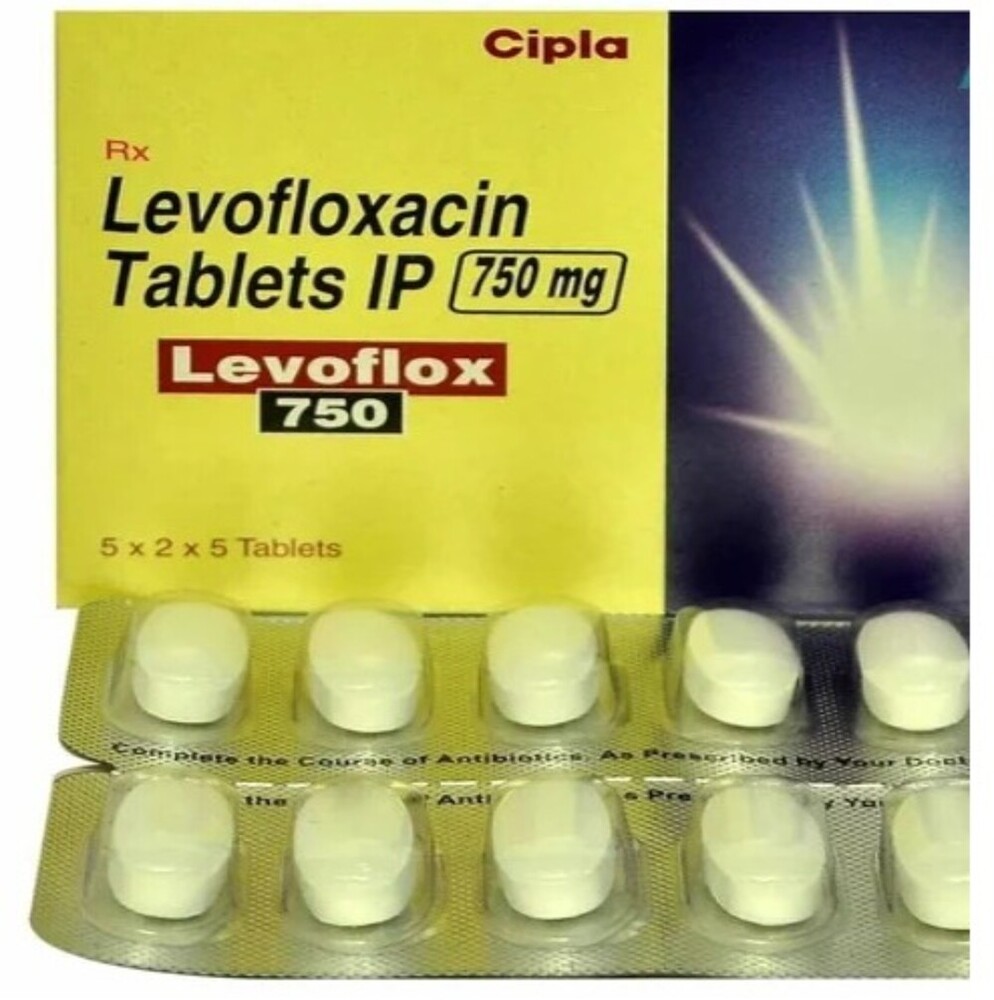 750Mg Levoflox Levofloxacin Tablets - Drug Type: General Medicines