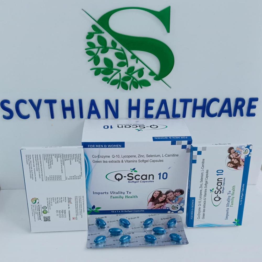  Coenzyme  Q10,Lycopene,vitamins,zine  sulphate,selenium  dioxide,L-carnitin & green tea  extract SOFTGEL capsule