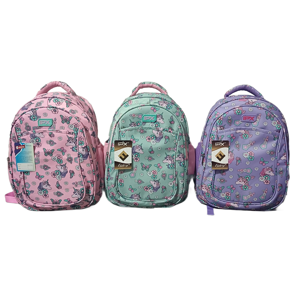 Unicorn School Bag - Color: Multicolor