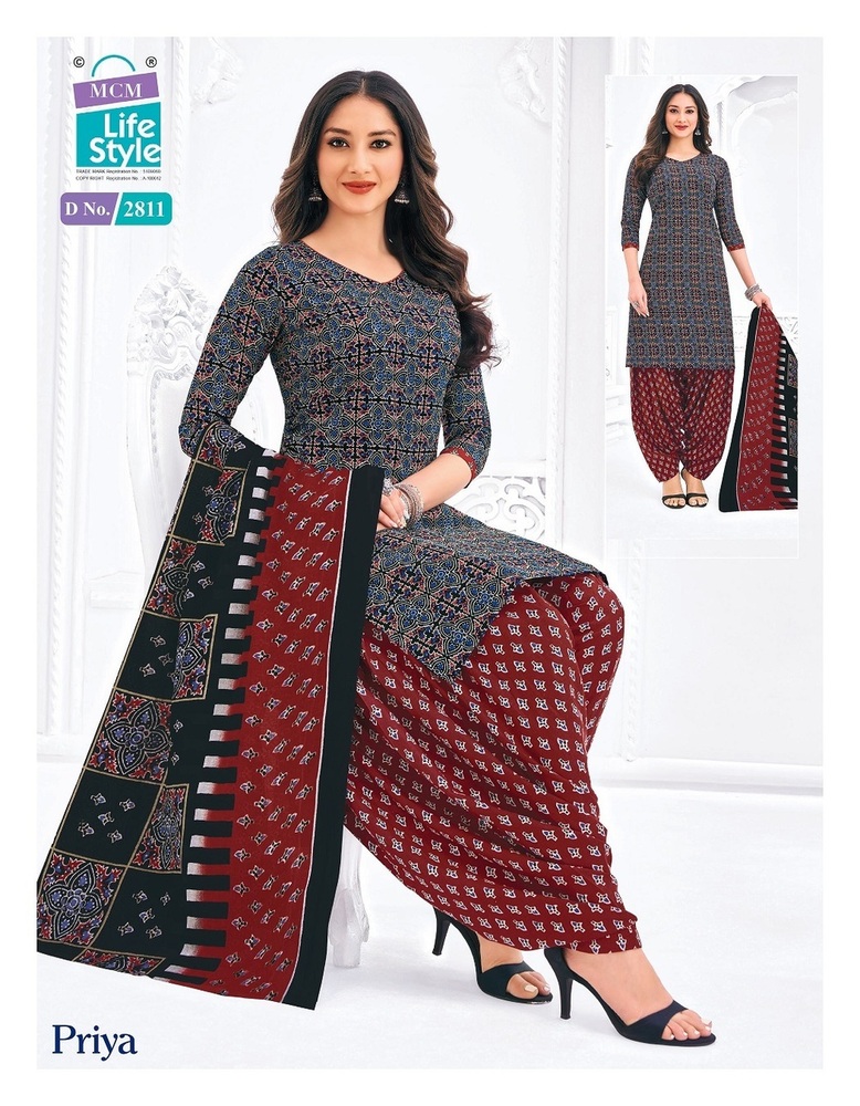Mcm Priya Vol-28 Dress Material