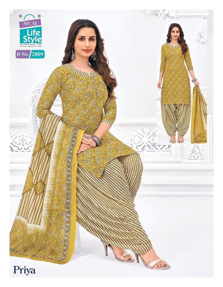 Mcm Priya Vol-28 Dress Material
