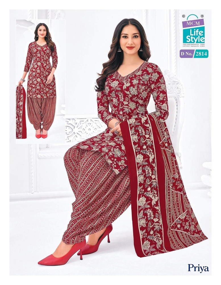Mcm Priya Vol-28 Dress Material