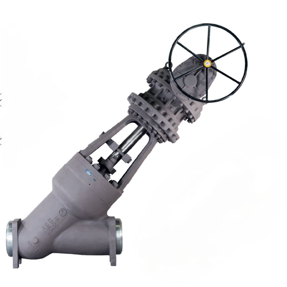L&T Pressure Seal Bonnet Globe Valve Class 2500 Butt Weld End