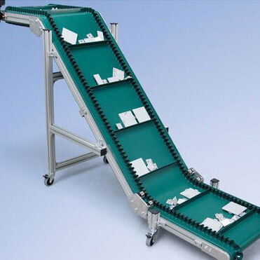 Cleated Modular Belt Conveyor - Features: Wear Resistance