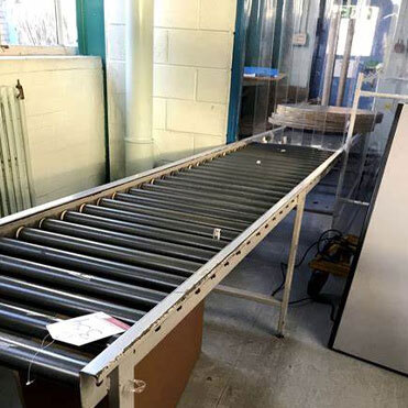 Decline Idler Roller Conveyor - Features: Corrosion Resistance