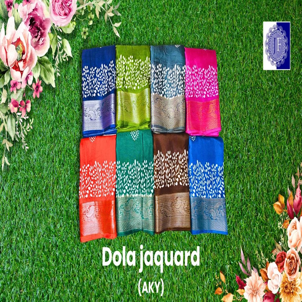 Dola Soft Silk Saree - Color: 8