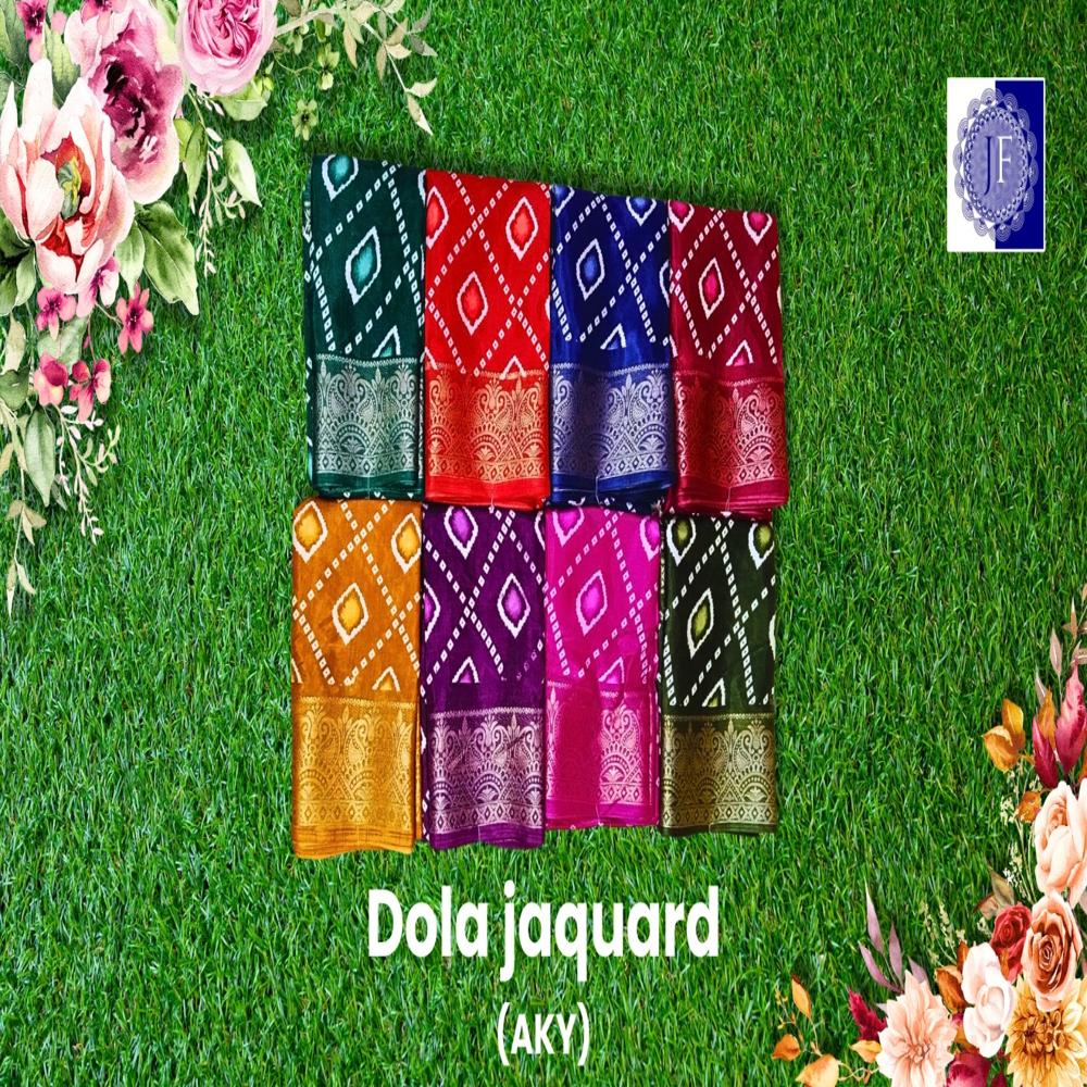 Dola Soft Silk Saree - Color: 8