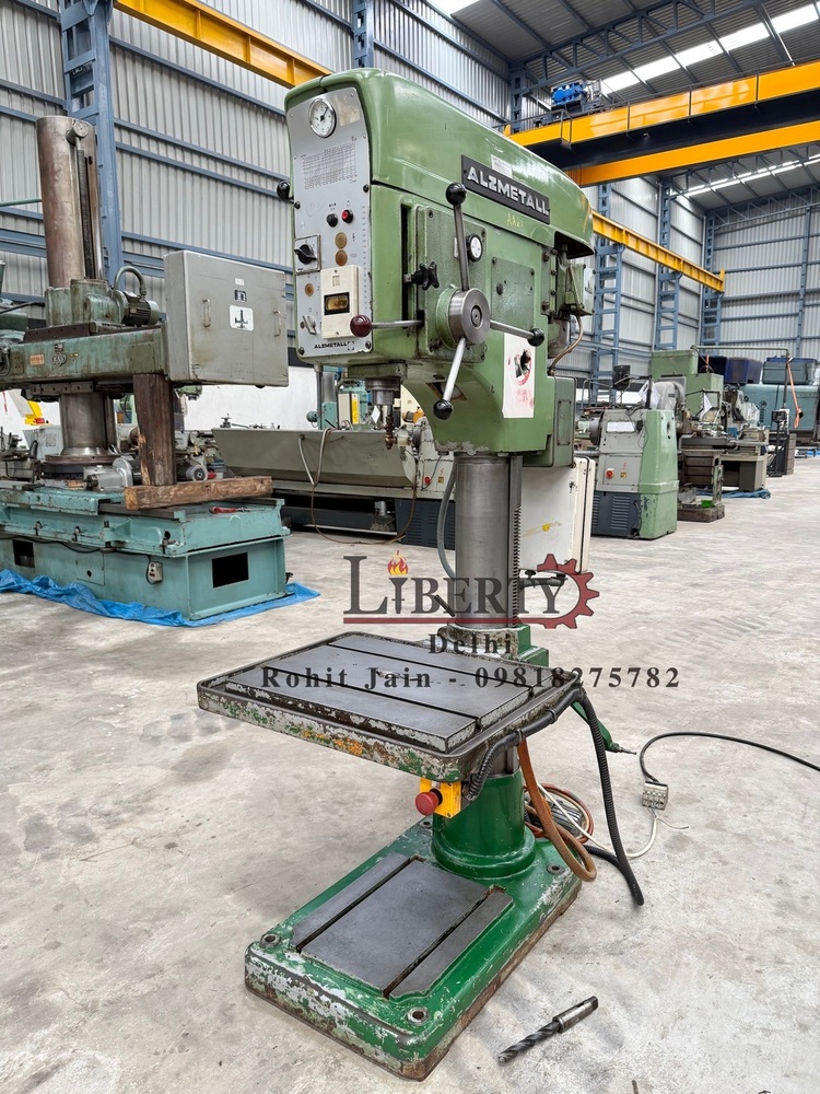 Alzmetall Germany 40 mm Capacity Pillar Drilling Machine