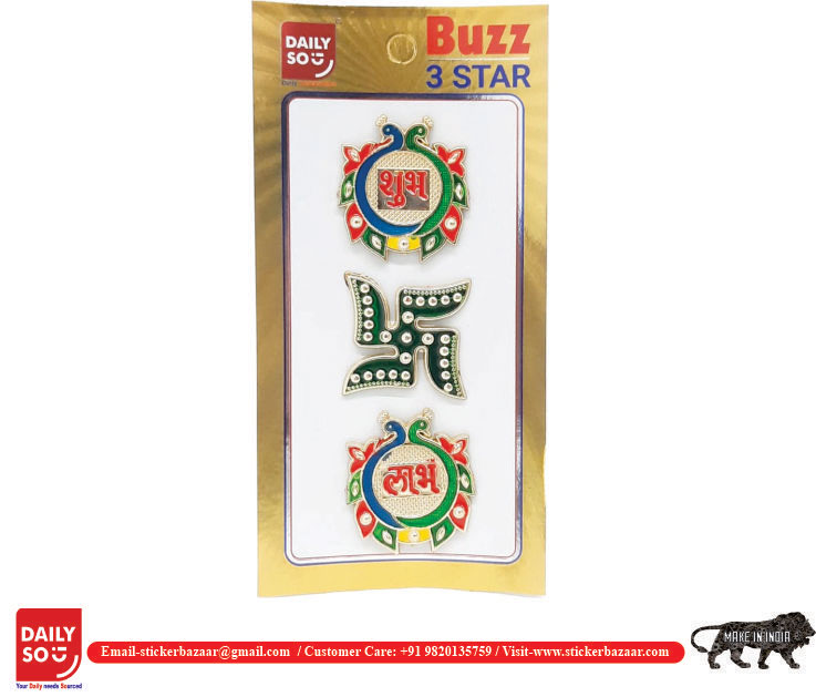 Buzz meenakari stickers 