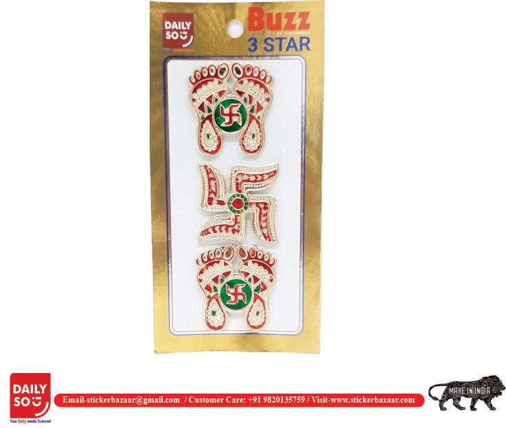 Buzz meenakari stickers