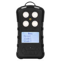 Portable Multi Gas Detector - Color: Black