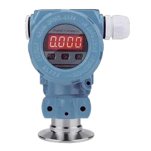 Led Clamp Type Pressure Gauge - Finishing: Matte