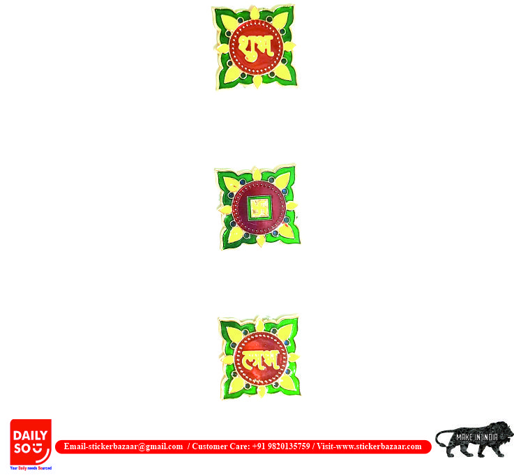 Citro meenakari stickers