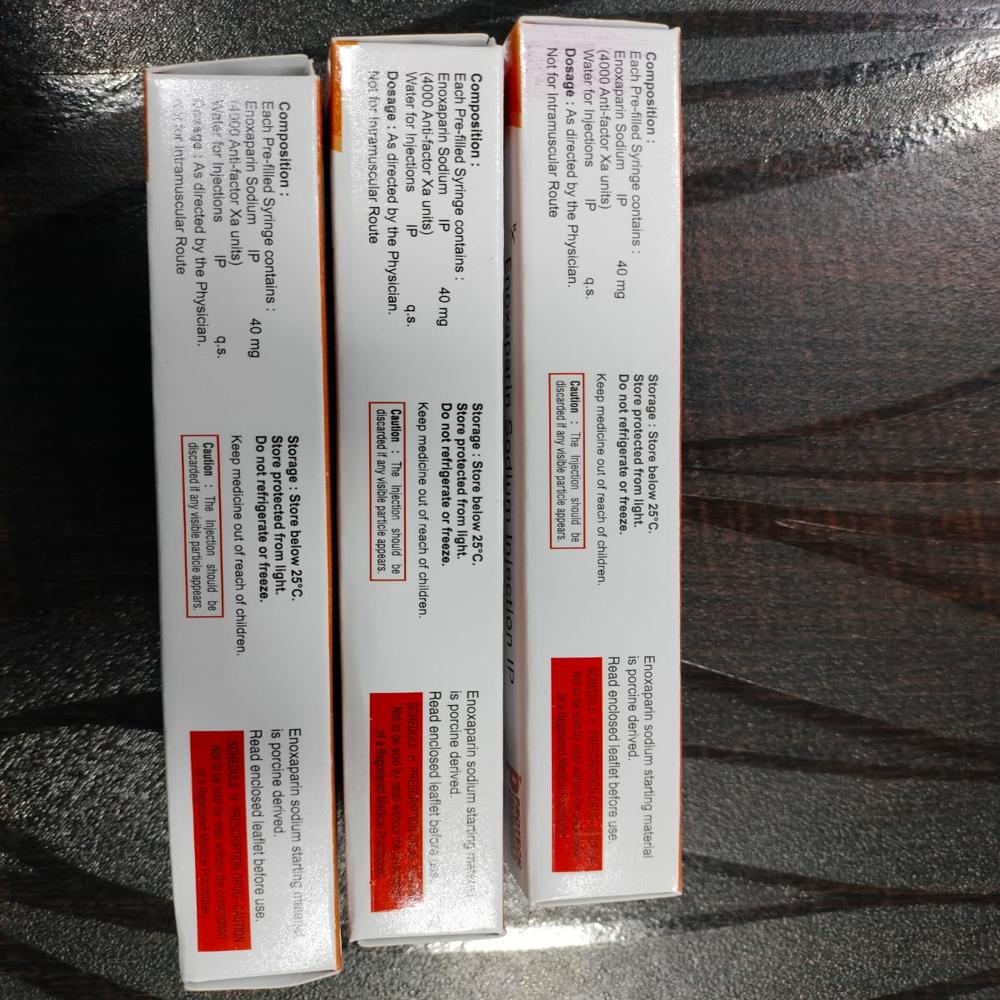 Enoxaparin Sodium Injection IP 40 mg