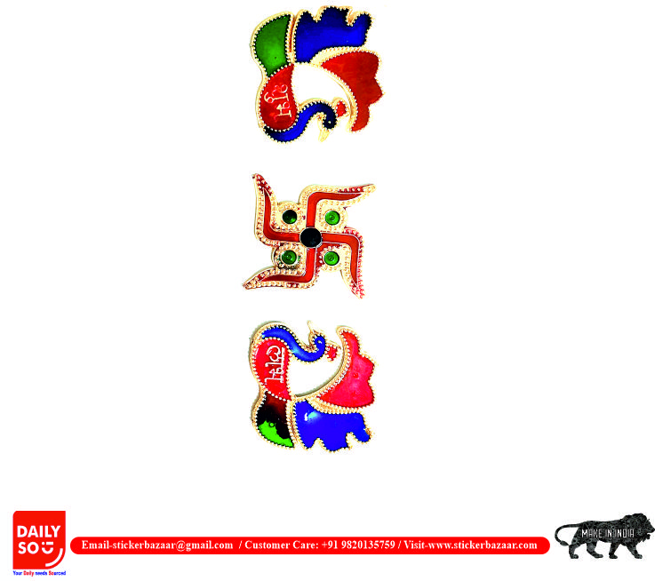 Citro meenakari stickers