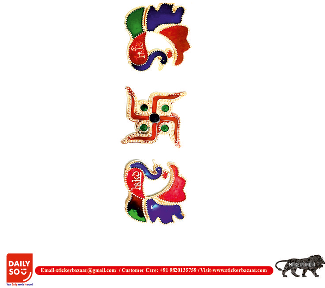 Citro meenakari stickers