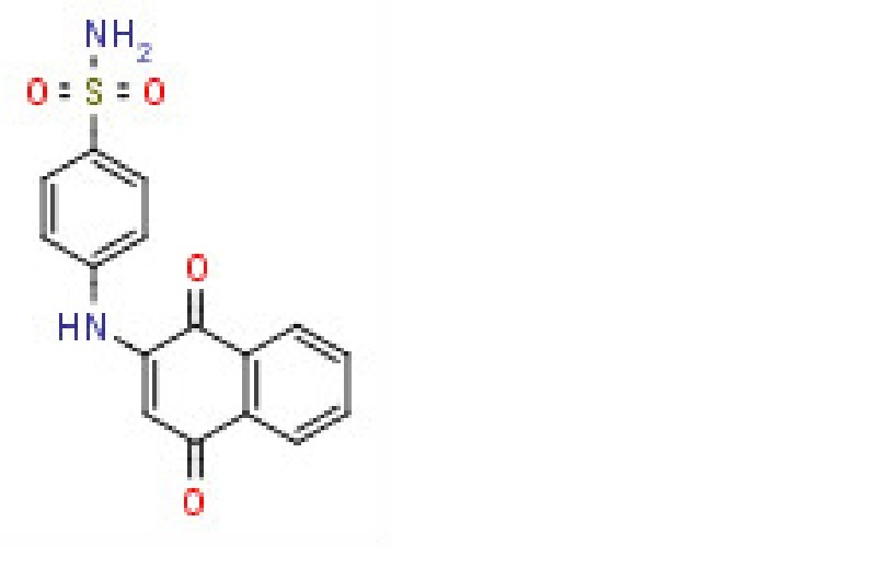 4-((1,4-Dioxo-1,4-dihydronaphthalen-2-yl)amino) benzenesulfonamide