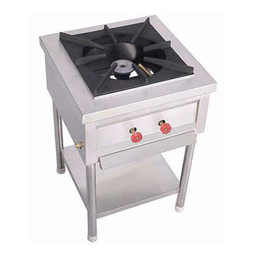 Single Burner Range - Color: Silver