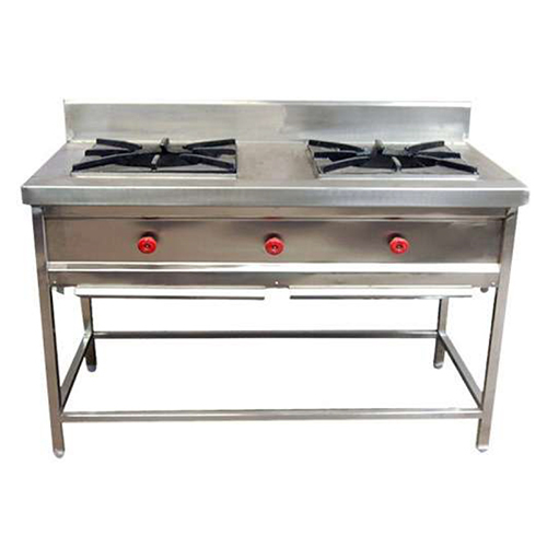 Two Burner Range - Color: Silver