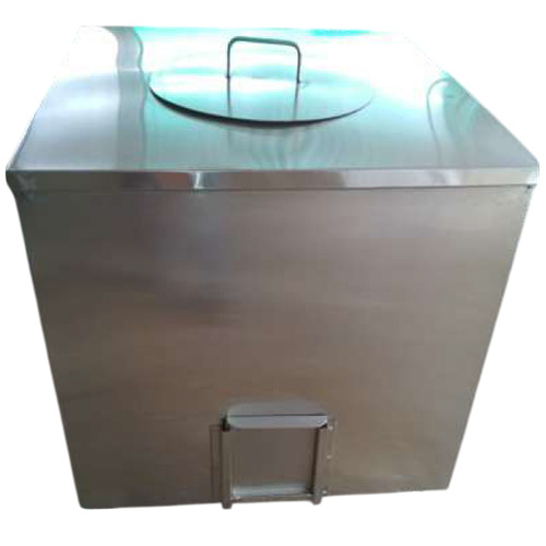 32X32 Inch Drum Tandoor - Color: Silver