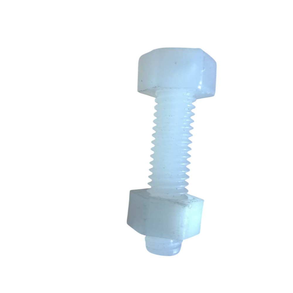 Pp Hex Head Bolt - Color: White