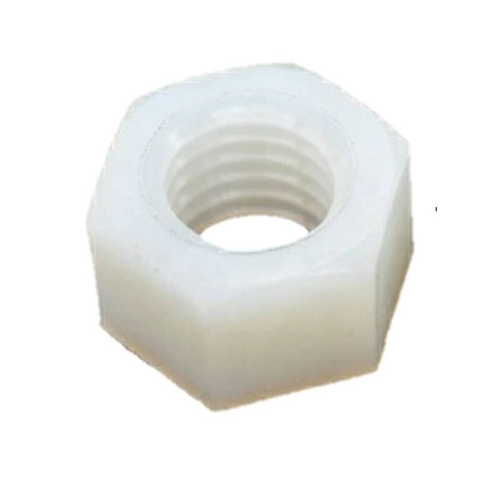 White Nylon Hex Nut - Feature: High Quality