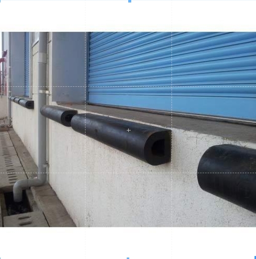 Rubber Dock Bumper - Color: Black