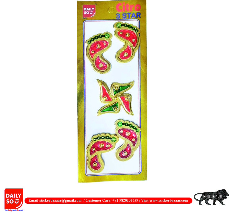 Citro meenakari stickers