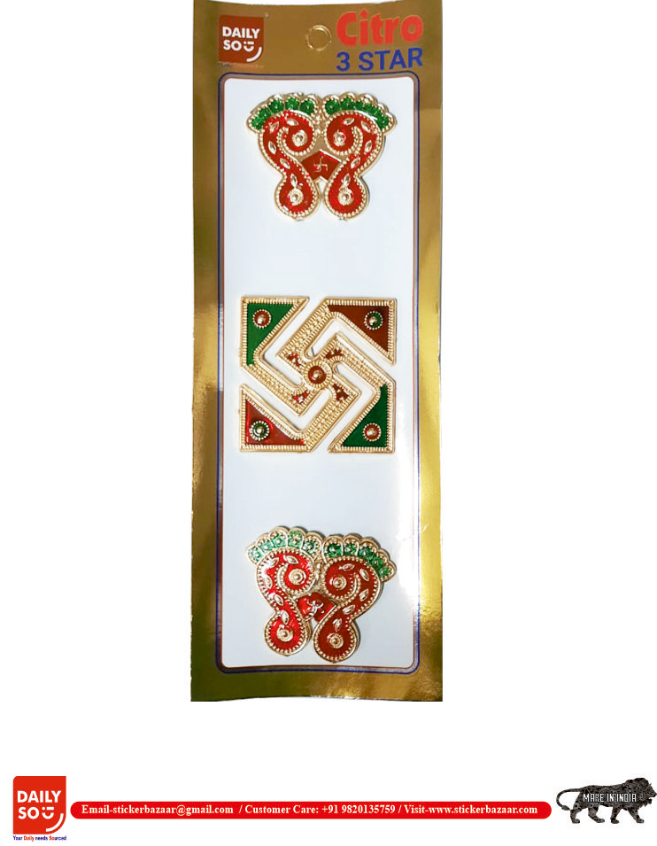 Citro meenakari stickers