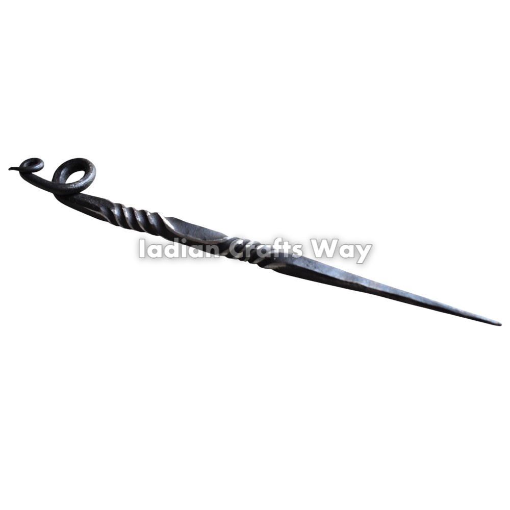 Hand Forged Medieval Iron Hair Stick