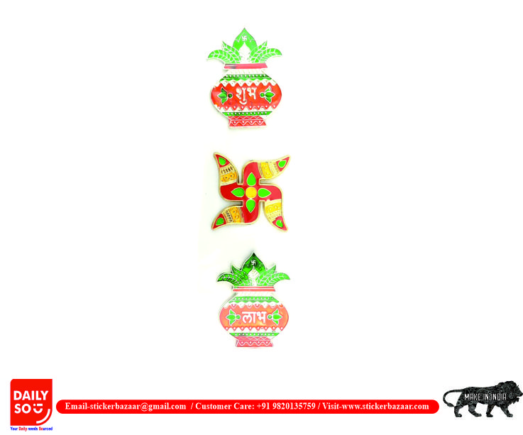 Civic meenakari stickers