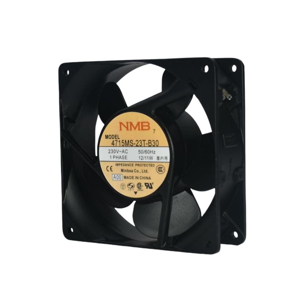 NMB MAT 4715MS-23T-B30 230VAC 12/11W UPS Aluminum Blades Ball Bearing Axial Cooling Fan