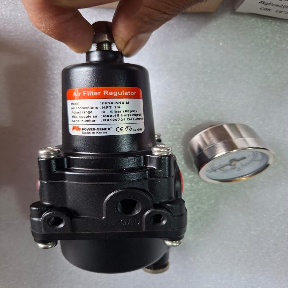 Air Filter Regulator Fr-20-n10-m New - Application: Industrial