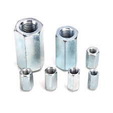 6Mm Ms Long Nut - Color: Silver