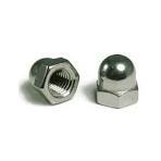 Hex Dome Nut - Color: Silver