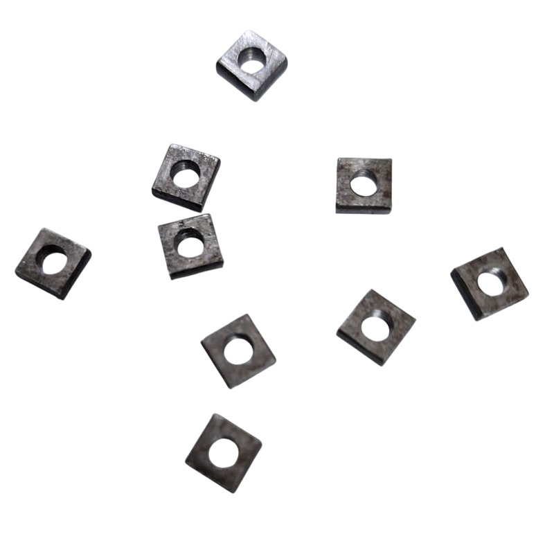 Square Nut - Color: Silver