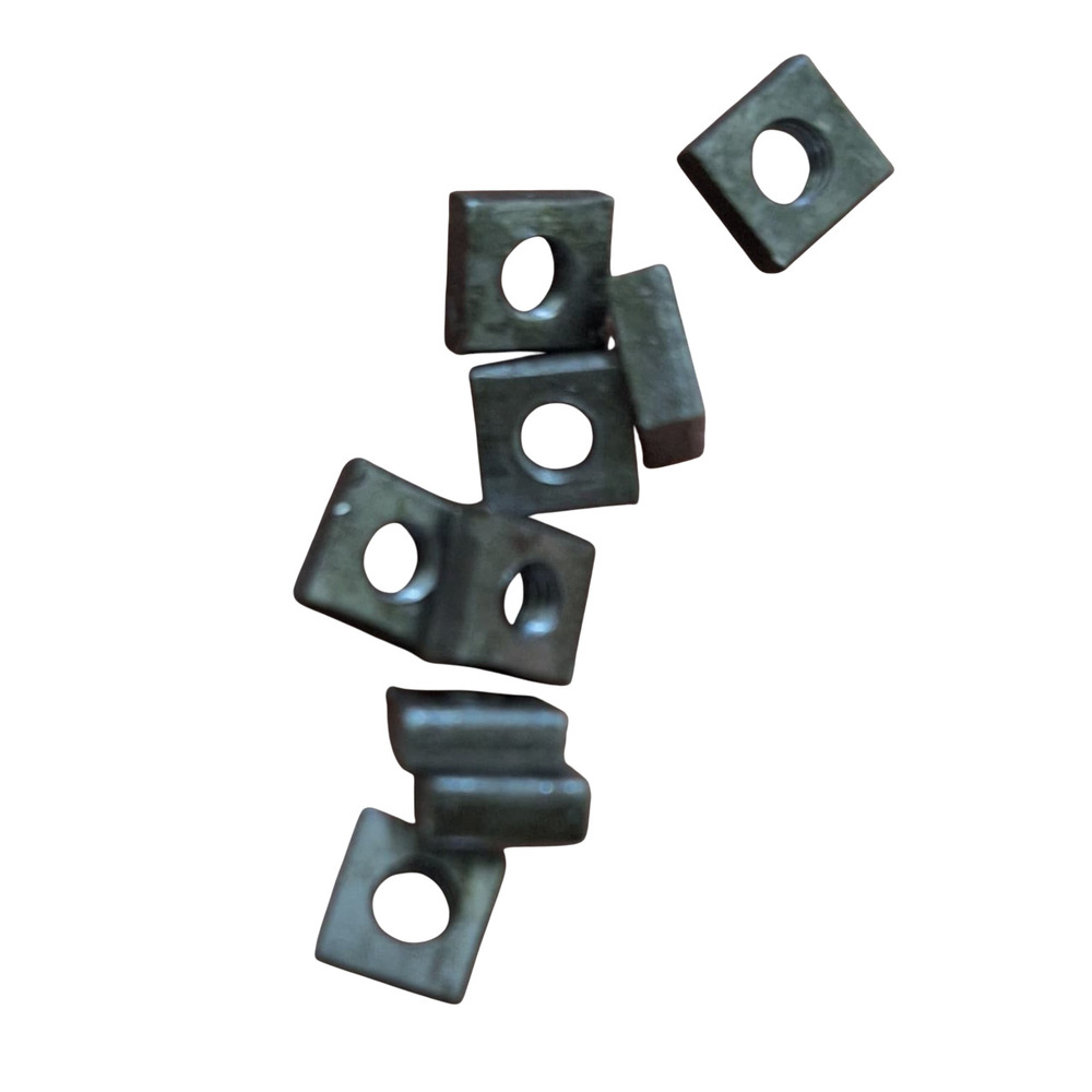 Square Industrial Nut - Color: Grey