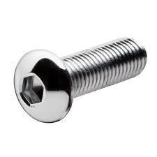 Button Head Bolts - Color: Silver