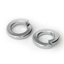 Spring Lock Washers - Color: Silver