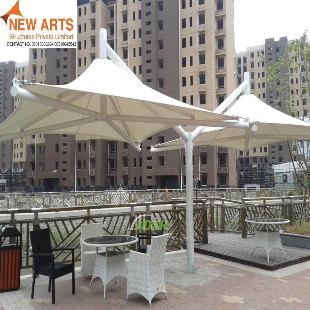 PVC Tensile Car Parking Shed