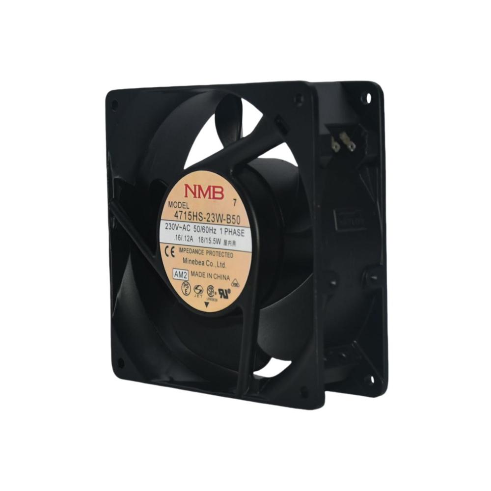 NMB MAT 4715HS-23W-B50 230V AC 18/15.5W 16/12A Ball Bearing Plastic Blade Cooling Fan 